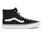 VANS SKATE SK8-HI SHOES BLACK WHITE