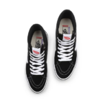 VANS SKATE SK8-HI SHOES BLACK WHITE - Image 4