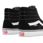 VANS SKATE SK8-HI SHOES BLACK WHITE - Image 6