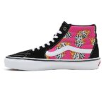 VANS SKATE SK8-HI SHOES FUCHSIA FEDORA - Image 3