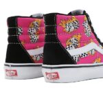 VANS SKATE SK8-HI SHOES FUCHSIA FEDORA - Image 5