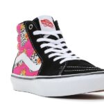 VANS SKATE SK8-HI SHOES FUCHSIA FEDORA - Image 2