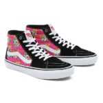 VANS SKATE SK8-HI SHOES FUCHSIA FEDORA - Image 4