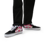 VANS SKATE SK8-HI SHOES FUCHSIA FEDORA - Image 9