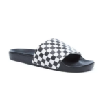VANS SLIDE ON SANDALS CHECKERBOARD WHITE - Image 4