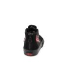 VANS TODDLER SK8-HI ZIP SHOES LOGO BLACK RED - Image 4