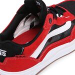 VANS WAYVEE SKATE SHOES ATHLETIC BLACK RED - Image 11