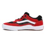 VANS WAYVEE SKATE SHOES ATHLETIC BLACK RED - Image 6