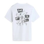 VANS BOYS SKELETON T-SHIRT WHITE - Image 2