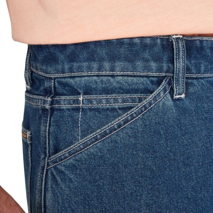 VOLCOM LABORED DENIM UTILITY SHORT INDIGO RIDGE WASH - Image 5