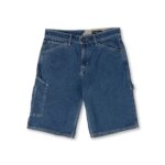 VOLCOM LABORED DENIM UTILITY SHORT INDIGO RIDGE WASH - Image 6