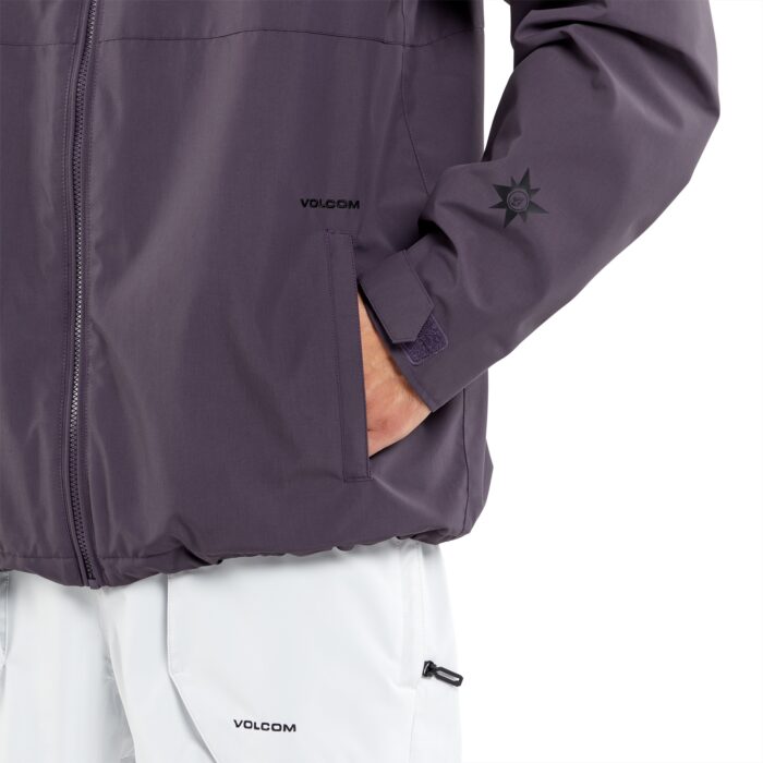 VOLCOM 2836 INSULATED SNOW JACKET PURPLE - Image 6