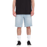 VOLCOM BILLOW DENIM SHORT DESERT DIRT INDIGO