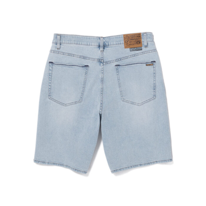 VOLCOM BILLOW DENIM SHORT DESERT DIRT INDIGO - Image 7