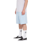 VOLCOM BILLOW DENIM SHORT LIGHT BLUE - Image 3