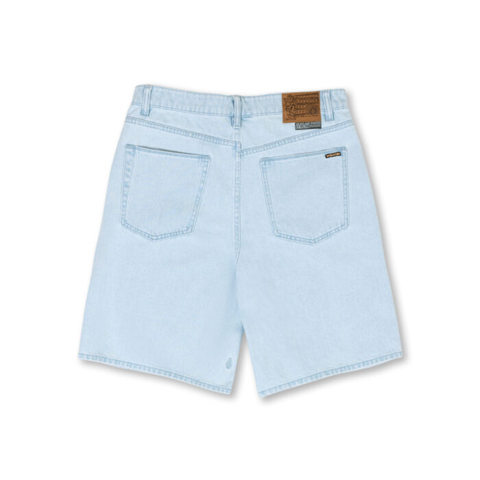 VOLCOM BILLOW DENIM SHORT LIGHT BLUE - Image 6