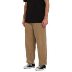 VOLCOM BILLOW TAPERED CORD PANT KHAKI