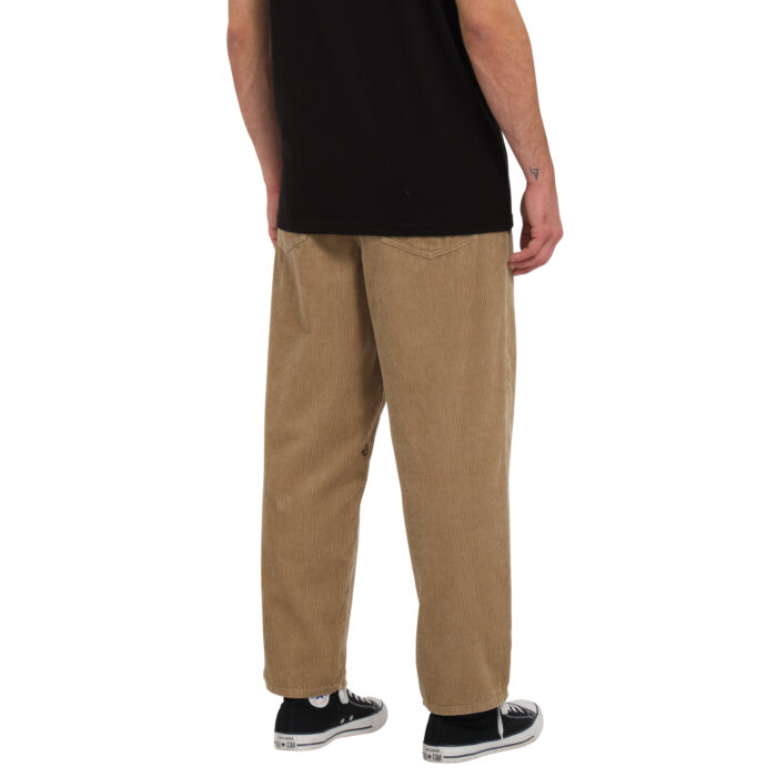 VOLCOM BILLOW TAPERED CORD PANT KHAKI - Image 2