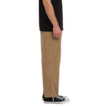VOLCOM BILLOW TAPERED CORD PANT KHAKI - Image 3