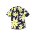 VOLCOM BLOOMIN SHIRT BLACK - Image 3