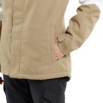 VOLCOM BOLT INSULATED WOMEN SNOW JACKET DARK KHAKI - Image 6