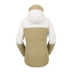 VOLCOM BOLT INSULATED WOMEN SNOW JACKET DARK KHAKI - Image 2