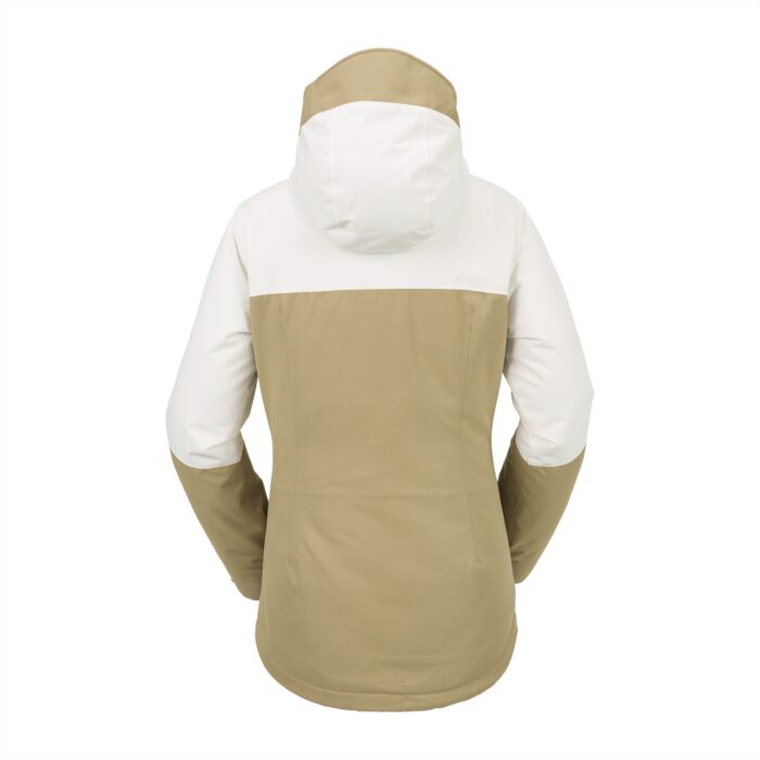 VOLCOM BOLT INSULATED WOMEN SNOW JACKET DARK KHAKI - Image 2