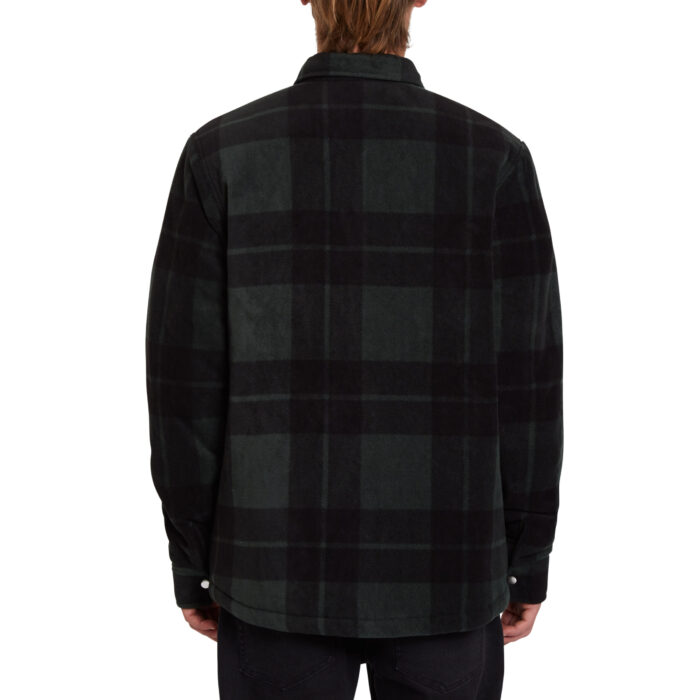 VOLCOM BOWERED FLEECE OVER SHIRT SCARAB - Image 2