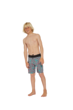 VOLCOM BOYS FLAMINGBROS MOD-TECH BOARDSHORT WHITE - Image 3