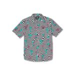 VOLCOM BOYS FLAMINGBROS SHIRT WHITE