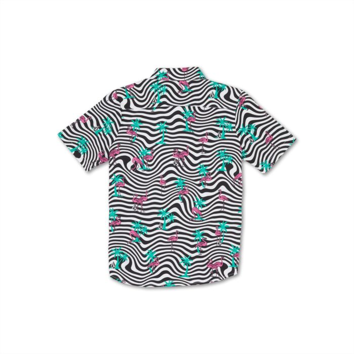 VOLCOM BOYS FLAMINGBROS SHIRT WHITE - Image 2