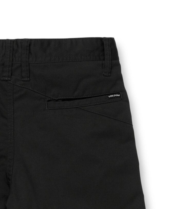VOLCOM BOYS FRICKIN CHINO SHORT BLACK - Image 3
