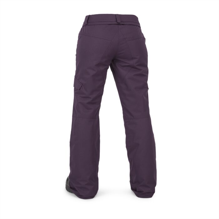 VOLCOM BRIDGER INSULATED WOMEN SNOWBOARD PANT BLACKBERRY - Image 2