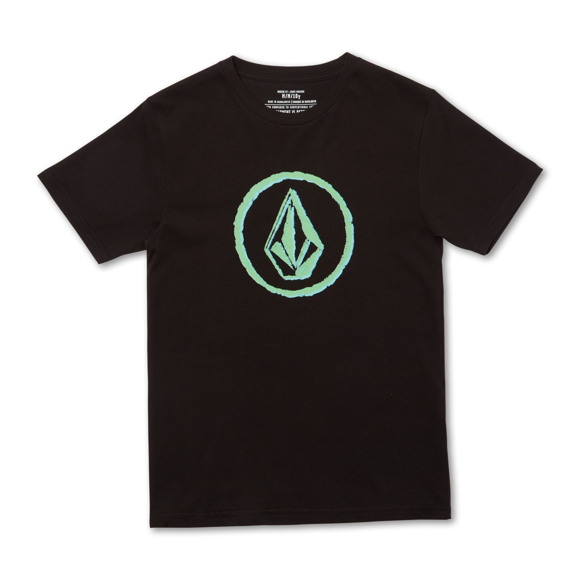 VOLCOM-CIRCLE-STONES-BOYS-T-SHIRT-C3512203-BLK-M-L-XL-25E-2-scaled-1 VOLCOM BOYS CIRCLE STONES T-SHIRT BLACK - Image 1
