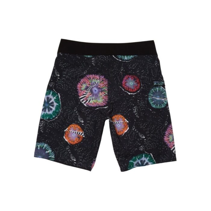 VOLCOM CORAL MORPH BOYS BOARDSHORT BLACK - Image 2