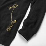 VOLCOM D.I. FLEECE HOODIE BLACK - Image 4