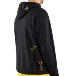 VOLCOM D.I. FLEECE HOODIE BLACK - Image 3