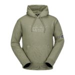 VOLCOM D.I. FLEECE HOODIE LIGHT MILITARY