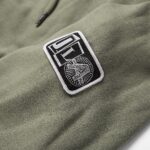 VOLCOM D.I. FLEECE HOODIE LIGHT MILITARY - Image 3