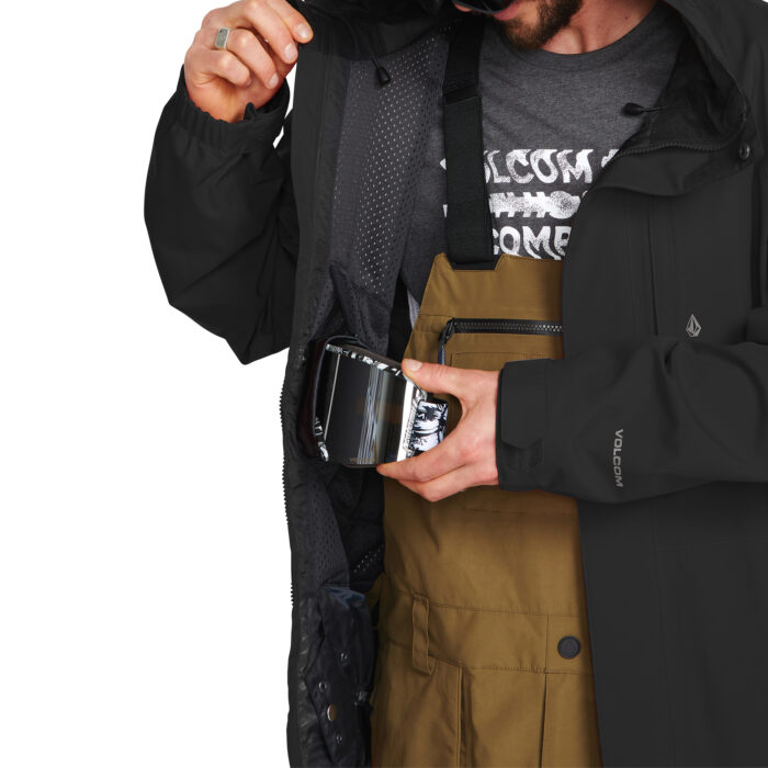 VOLCOM DUA INSULATED GORE-TEX SNOW JACKET BLACK - Image 10