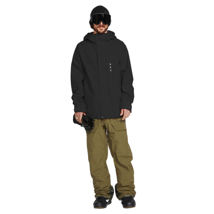 VOLCOM DUA INSULATED GORE-TEX SNOW JACKET BLACK - Image 11
