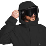 VOLCOM DUA INSULATED GORE-TEX SNOW JACKET BLACK - Image 4
