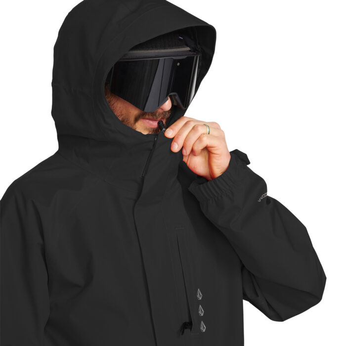 VOLCOM DUA INSULATED GORE-TEX SNOW JACKET BLACK - Image 6