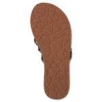 VOLCOM EASY BREEZY II SANDALS BLACK WHITE - Image 4