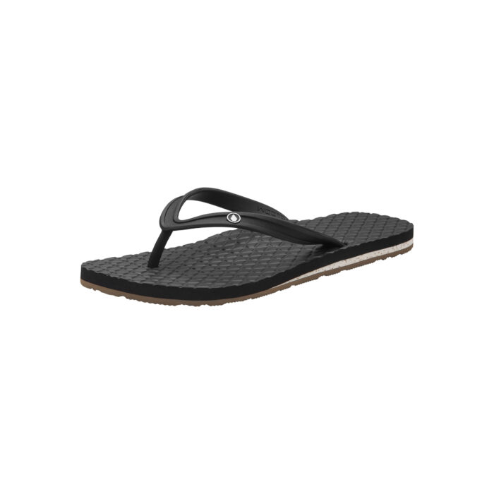 VOLCOM ECO CONCOURSE SANDALS BLACK WHITE - Image 4