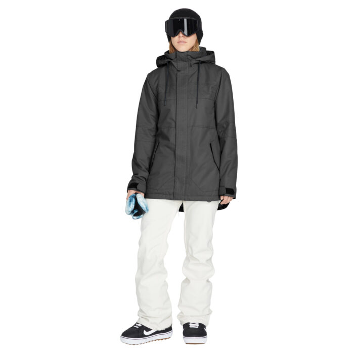 VOLCOM FAWN INSULATED WOMEN SNOW JACKET BLACK - Image 5