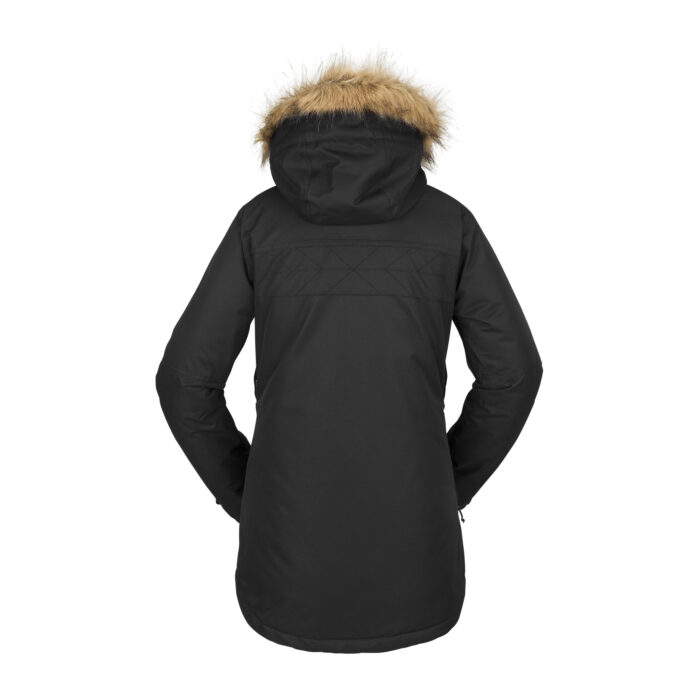 VOLCOM FAWN INSULATED WOMEN SNOW JACKET BLACK - Image 2