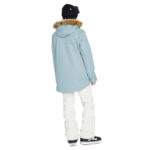 VOLCOM FAWN INSULATED WOMEN SNOW JACKET GREEN ASH - Image 4