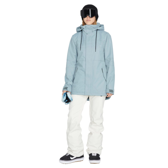 VOLCOM FAWN INSULATED WOMEN SNOW JACKET GREEN ASH - Image 5