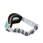 VOLCOM FOOTPRINTS SNOW GOGGLES MATTE WHITE STONE ICE CHROME - Image 3